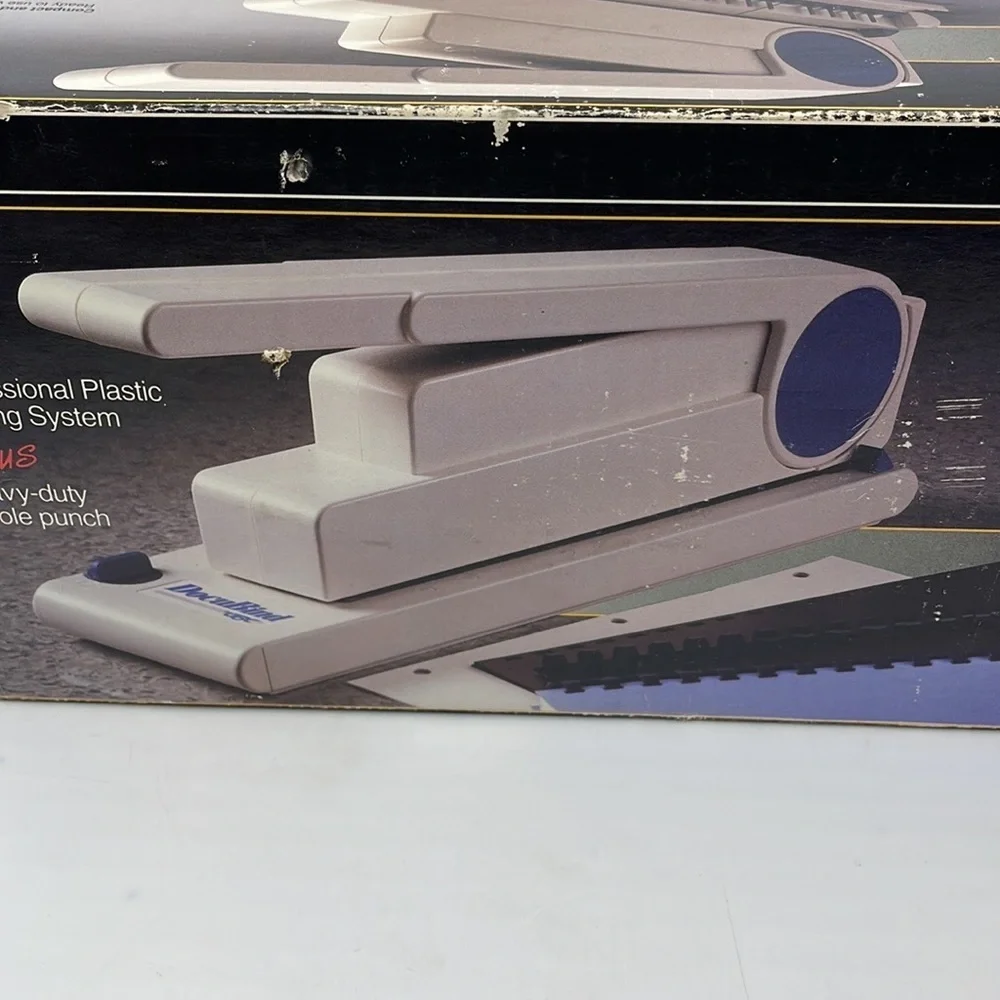 Heavy Duty 3-Hole Punch Binding System